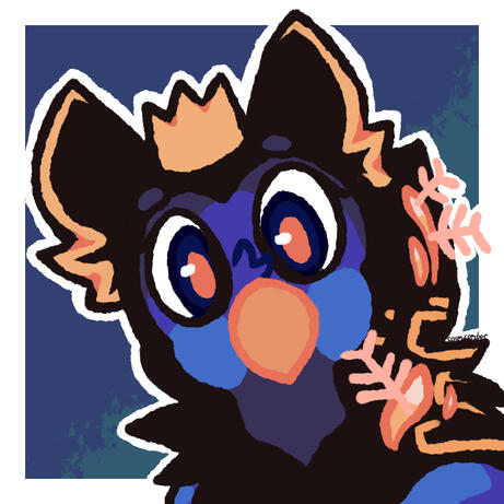 Aurora finding puppy prints under a tree stump