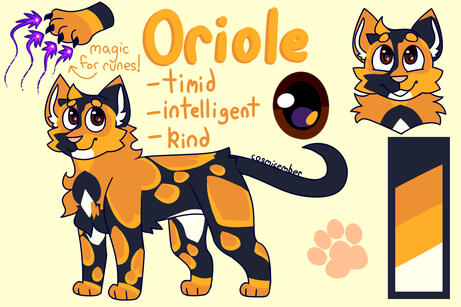 Aurora finding puppy prints under a tree stump